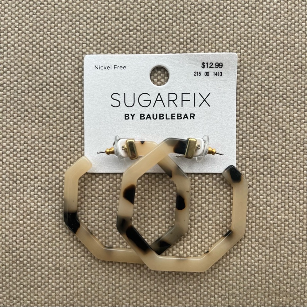 Sugarfix by baublebar hoop earrings